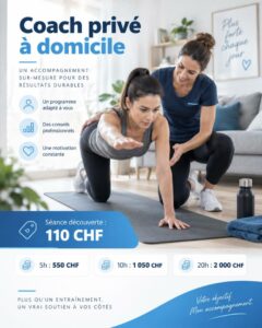 Tarifs coach sportif Genève Tarifs coach sportif Genève